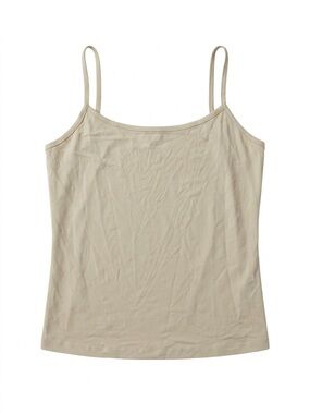 Cleo Petites Beige Neutral Cami Tank Top - Size Large